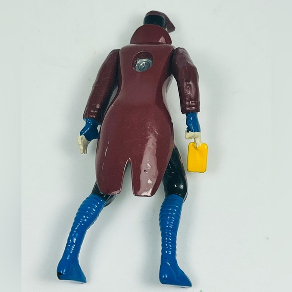 X-Men Steel Mutants Gambit 2.5 Inch Die Cast Figure 1994 Toy Biz Marvel Loose - Picture 4 of 6